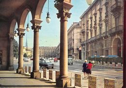 D6999 "TORINO - PIAZZA CASTELLO - MOLE ANTONELIANA "AUTO '70, SACAT 245 CART NON SPED - Orte & Plätze