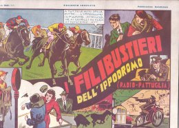 C2170 - FUMETTI - I FILIBUSTIERI DELL'IPPODROMO Casa Editrice Nerbini 1935 - Classiques 1930/50