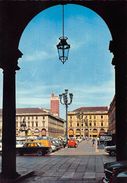 D7013 "TORINO - PIAZZA SAN CARLO" ANIMATA, AUTO '70, S.A.C.A.T 252  CART  NON SPED - Places