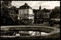 ÄLTERE POSTKARTE SCHLOSS WITTGENSTEIN BAD LAASPHE BASSIN HIRSCH Castle Schloss Chateau AK Cpa Postcard Ansichtskarte - Bad Laasphe