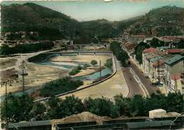 30   ALES  L'AVENUE CARNOT LE PONT NEUF ET LE PONT VIEUX 423 - Alès