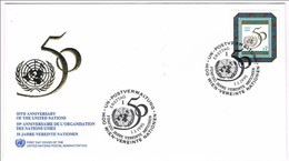 United Nations, 1995, FDC 50 Jahre Vereinte Nationen - Otros & Sin Clasificación