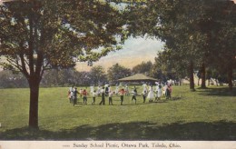 Ohio Toledo Sunday School Picnic Ottawa Park 1910 - Toledo