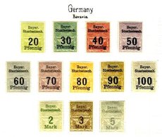 GERMANY, Railway Parcels, * MLH, F/VF - Autres & Non Classés