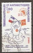 TERRES AUSTRALES   -   1977 .  Y&T N°73  Oblitéré.    Expéditions Polaires Françaises - Used Stamps