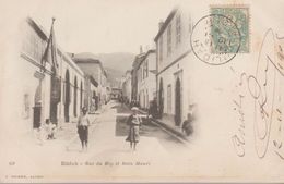 Blida - Rue Du Bey Et Bain Maure - Blida