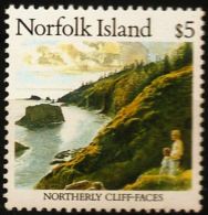 Norfolk Island 1987 $ 5 Cliffs 1 Value MNH - Islas