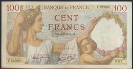 °°° FRANCE - 100 FRANCS 5/6/1941 °°° - 100 F 1939-1942 ''Sully''