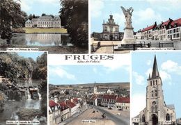 ¤¤ -  FRUGES  - Multivues -  Mairie, Monument, Chateau De Verchin, Grand'Place, Eglise, Cascade  -  ¤¤ - Fruges
