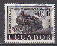 G0956 - ECUADOR Yv N°641 TRAINS - Ecuador