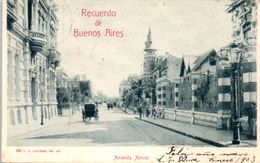 AMERIQUE -- ARGENTINE - BUENOS AIRES  -  Avenida Alvear - Argentinië