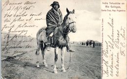 AMERIQUE -- ARGENTINE -- Indio Tchuelche En Rio  Gallegos - Argentine