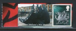 Great Britain Smiler Stamp Celebrating Glorious Wales Merchant Seafarers War Memorial. - Francobolli Personalizzati