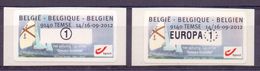 Belgie - 2012 - OBP - **  ATM - 1 B + 1 E  - Temse 14/16 - 09 - 2012 ** - Unused Stamps
