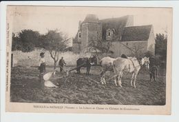 VOUILLE LA BATAILLE - VIENNE - LE LABOUR ET CHEVET DU CHATEAU DE GRANDMAISON - Vouille