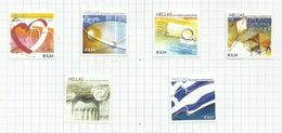 Grèce N°2428 à 2433 Neufs Avec Charnière* - Unused Stamps