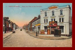 Noeux Les Mines * Palais Des Fetes Et Rue Nationale     ( Scan Recto Et Verso ) - Noeux Les Mines