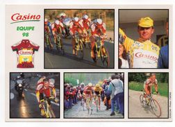 Sport--Cyclisme--1998--équipe Casino--Multivues --- Vélo (animée).............à Saisir - Wielrennen