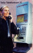 SUECIA. SE-TEL-030-0242. Telia InformSWE-fon 1 - Woman On Phone. 1997-06. (426) - Schweden