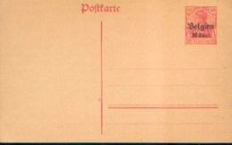 Occupation Allemande 14/18 – Carte Postale Neuve (1916)  Avec « Belgien 10 Cent. » - Deutsche Besatzung