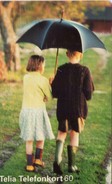 SUECIA. SE-TEL-060-0101. Children With Umbrella - Barn Under Paraply. 1998-09. (469) - Schweden