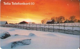 SUECIA.SE-TEL-060-0109. Winter Scene - Vintervärme. 1999-10. (499) - Schweden