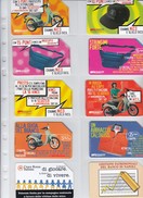 Italy, 10 Different Cards Number 4, Scooter, Red Cross, Bank, 2 Scans. - [4] Colecciones