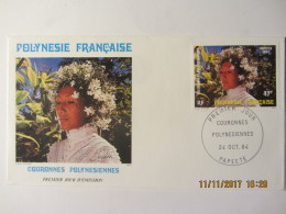 Enveloppe 1er Jour " Couronnes Polynésiennes " - Storia Postale