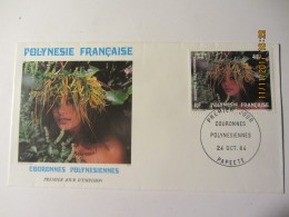 Enveloppe 1er Jour " Couronnes Polynésiennes " - Lettres & Documents