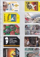 Italy, 10 Different Cards Number 7, Satellite, Michelin, Disney, Women, Sport, 2 Scans. - [4] Colecciones