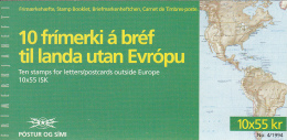 Iceland 1994 Booklet Of 10 Scott #781 55k St Brendan On Island, Monks EUROPA - Booklets