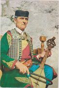 EX YOUGOSLAVIE,jugoslavija,MONTENEGRO,prés Croatie,CRNOGORSKI GUSLAR,MONTENEGRIN,MUSICIEN,GUERRIER - Montenegro