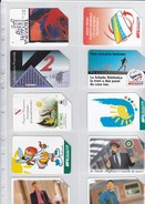 Italy, 10 Different Cards Number 10, Cartoon, Donkey, WWF Panda, Sport, 2 Scans. - [4] Collections