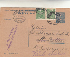 Polonia, Intero Postale 1931 - Briefe U. Dokumente