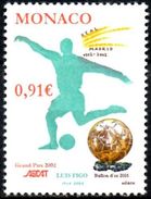 MONACO 2003 - 1v - Mint MNH** YT N° 2345  Luis Figo Ballon D'or Football Player Real Madrid Fußball Futbol Calcio Soccer - Neufs