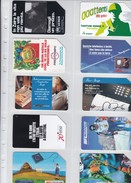 Italy, 10 Different Cards Number 13, UNHCR, Sport, Airplane, 2 Scans. - Collections