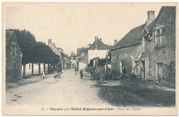 NOYERS - Place De L'Eglise - Noyers Sur Cher