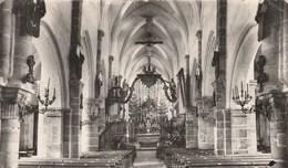 LAMARCHE  88 VOSGES   CPSM INTERIEUR DE L'EGLISE - Lamarche