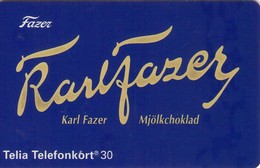 SUECIA. SE-TEL-030-0029. Karl Fazer Chocolade. 1994-08. (526) - Schweden