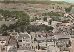 LAMARCHE  88 VOSGES   CPM EN AVION AU DESSUS DE L'HOPITAL - HOSPICE - Lamarche