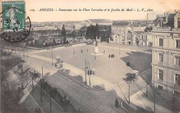 Angers      49       Place Lorraine Et Jardin Du Mail  1      (voir Scan) - Angers