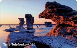 SUECIA. SE-TEL-120-0014. Rocks - Raukar På Gotalnd. 1995-03. (560) - Schweden