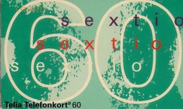 SUECIA. SE-TEL-060-0003A. New Definitive Card - Valörkort II. 1994-02. (561) - Schweden