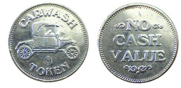 04441 GETTONE TOKEN JETON FICHA AUTOLAVAGGIO CAR WASH TOKEN NO CASH VALUE - Altri & Non Classificati