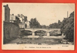 EVG-22 Oullins  Pont Du Chemin De Fer. Circulé Sous Enveloppe - Oullins