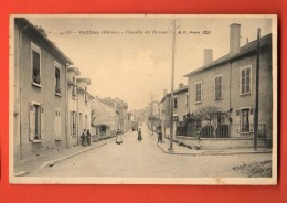 EVG-23 Oullins  Chemin Du Buisset, ANIME. Circulé Sous Enveloppe - Oullins