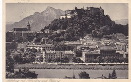 Salzburg Mit Nonnberg Und Festung (pk39991) - Salzburg Stadt