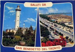 Saluti Da S.benedetto Del Tronto - 55 - Formato Grande Viaggiata – E 3 - Ascoli Piceno