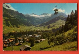 EVH-32  Adelboden Mit Sesselbahn Schwandfeldspitz. Gelaufen - Adelboden