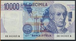 °°° ITALIA - 10000 LIRE VOLTA 28/10/1985 SERIE HB °°° - 10000 Lire